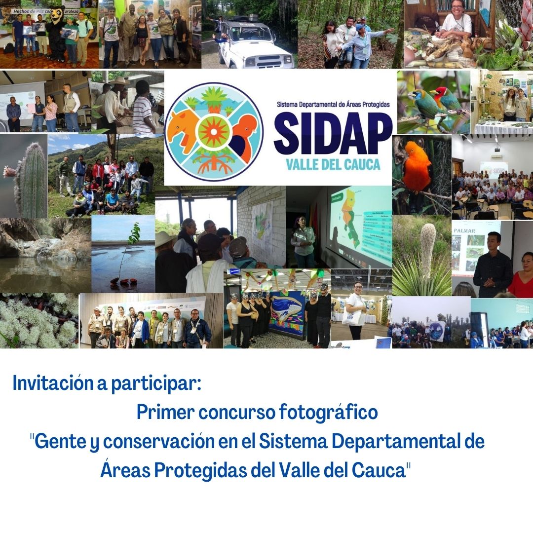 1er Concurso fotográfico "Gente y Conservación en el Sistema Departamental de Áreas Protegidas del Valle del Cauca
